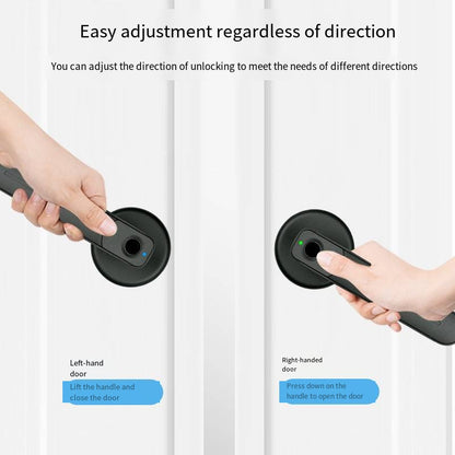 Cerradura Inteligente con Huella Digital para Puertas de Dormitorio y Oficina